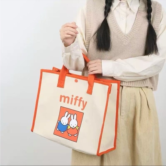 miffy Handbags - Miffy canvas tote bag